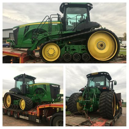 Another great JD tractor loaded in the UK for the farmer in Ukraine