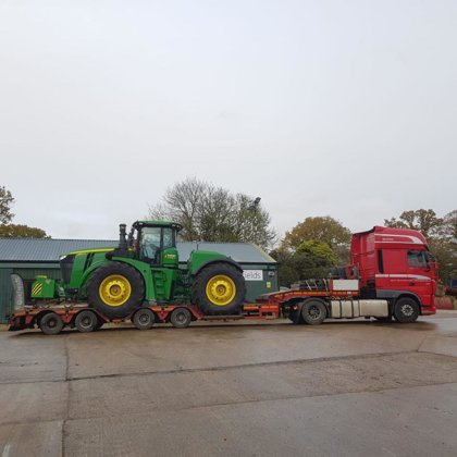 More than 500 hp starts the journey to Ukraine to assist in farming processes